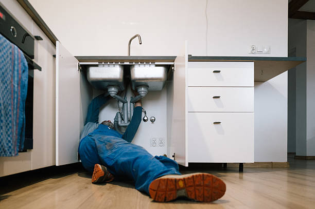 Professional Plumbing technician working in Denver, PA
